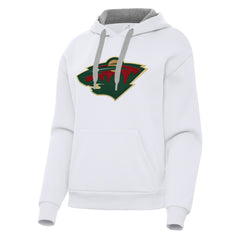 Minnesota Wild Antigua Women's Victory Pullover Hoodie Sale