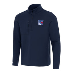 New York Rangers Antigua Insider Quarter-Zip Top Outlet