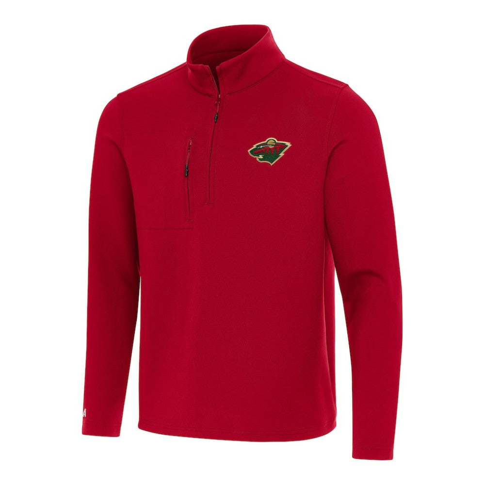 Minnesota Wild Antigua Insider Quarter-Zip Top For Sale