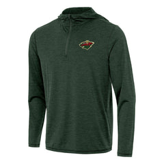 Minnesota Wild Antigua Tidy Quarter-Zip Hoodie Discount