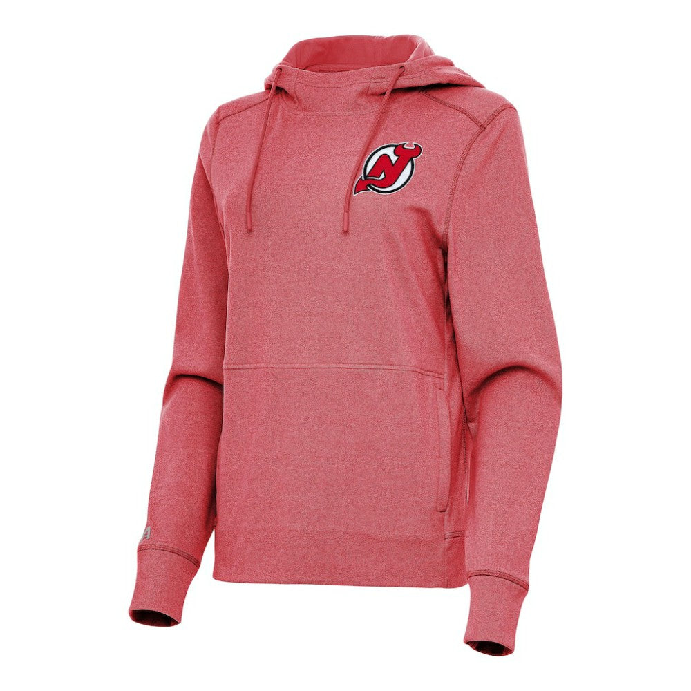 New Jersey Devils Antigua Women's Justice Pullover Hoodie On Sale
