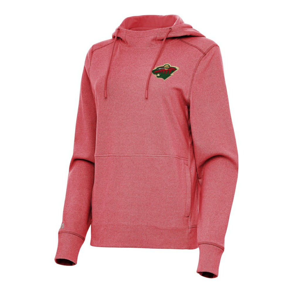 Minnesota Wild Antigua Women's Justice Pullover Hoodie Discount