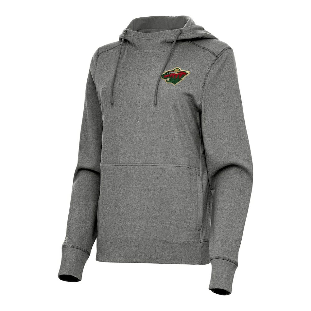 Minnesota Wild Antigua Women's Justice Pullover Hoodie Discount