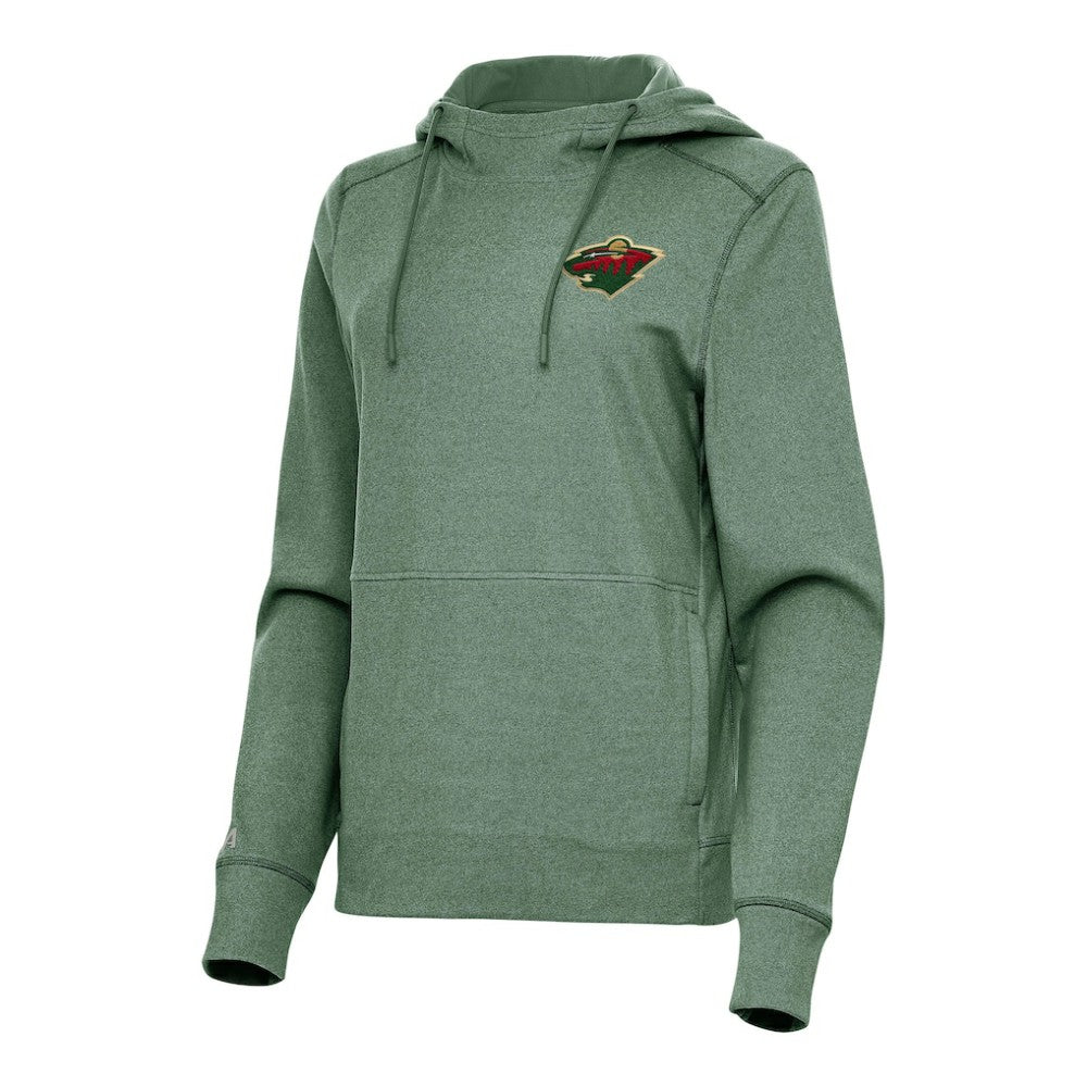 Minnesota Wild Antigua Women's Justice Pullover Hoodie For Sale