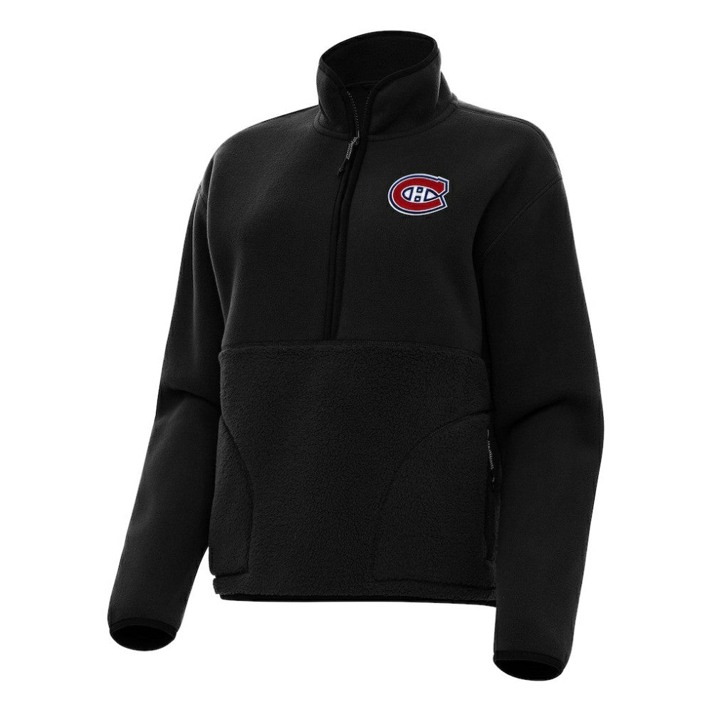 Montreal Canadiens Antigua Women's Figure Half-Zip Pullover Sweatshirt Online