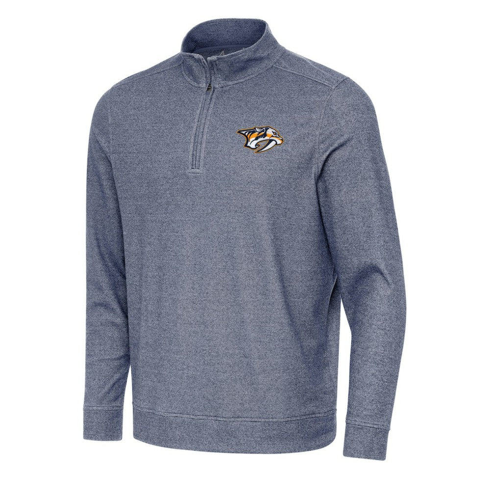 Nashville Predators Antigua Subtle Quarter-Zip Sweatshirt Outlet