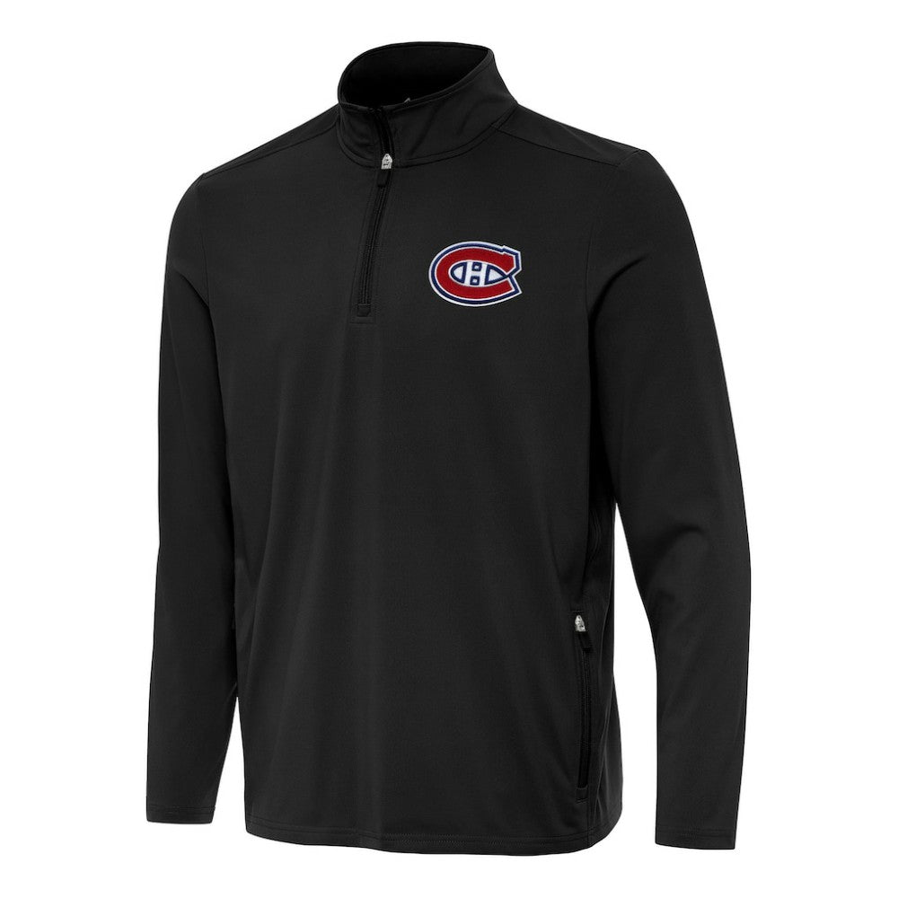 Montreal Canadiens Antigua Perilous Quarter-Zip Sweatshirt Discount