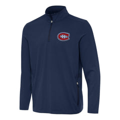 Montreal Canadiens Antigua Perilous Quarter-Zip Sweatshirt Outlet