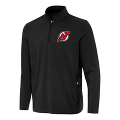 New Jersey Devils Antigua Perilous Quarter-Zip Sweatshirt On Sale