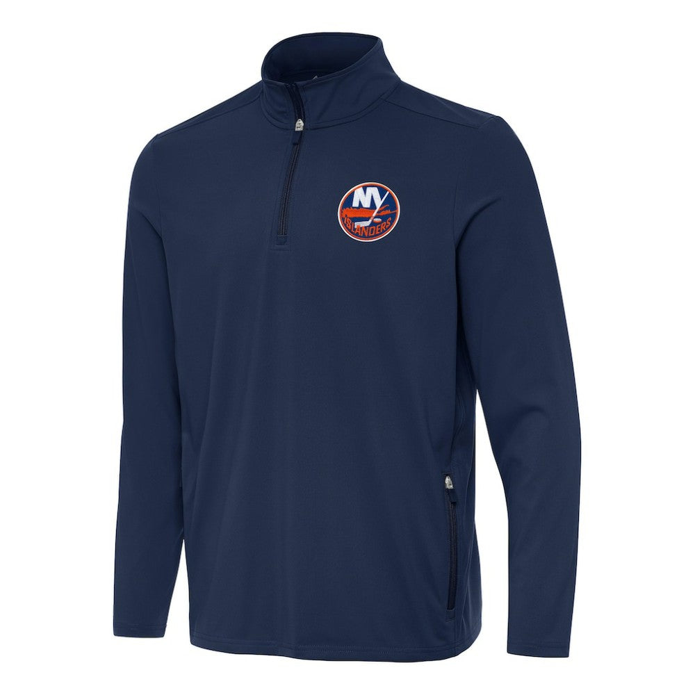 New York Islanders Antigua Perilous Quarter-Zip Sweatshirt Online