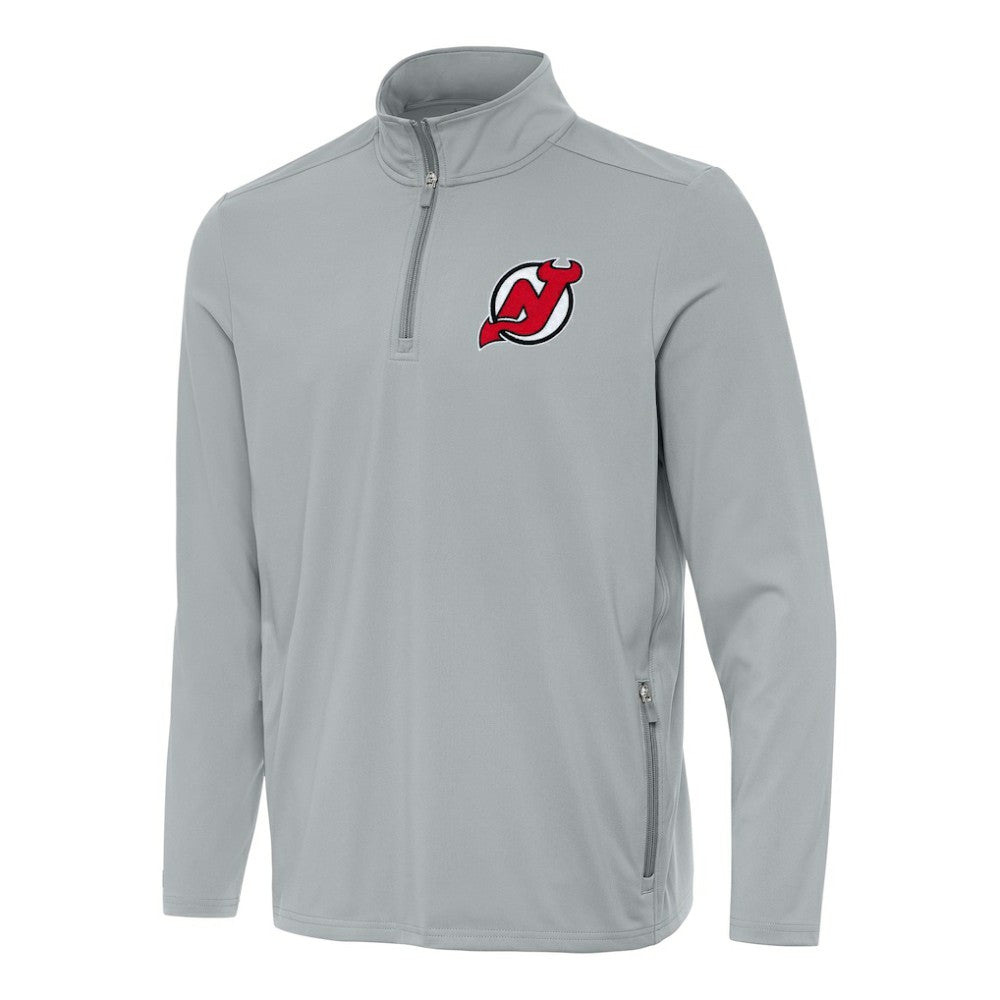 New Jersey Devils Antigua Perilous Quarter-Zip Sweatshirt Sale