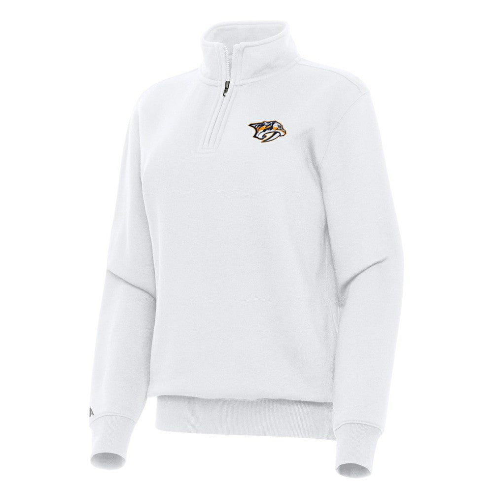 Nashville Predators Antigua Women's Victory Quarter-Zip Sweatshirt Online