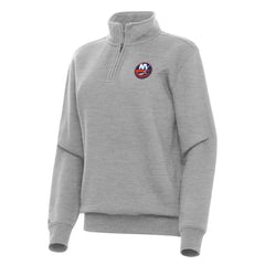 New York Islanders Antigua Women's Victory Quarter-Zip Sweatshirt Sale