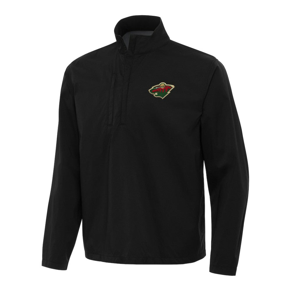 Minnesota Wild Antigua Brisk Quarter-Zip Windbreaker Online