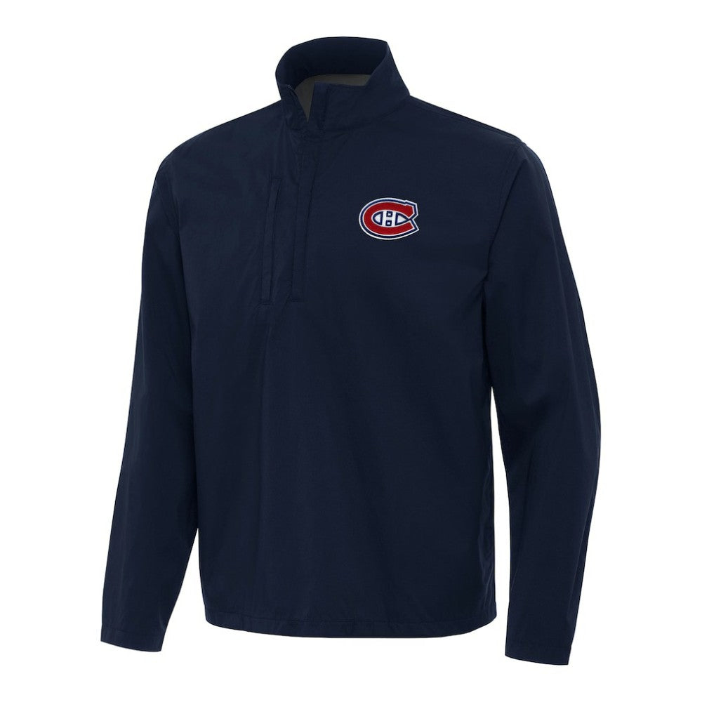 Montreal Canadiens Antigua Brisk Quarter-Zip Windbreaker Discount