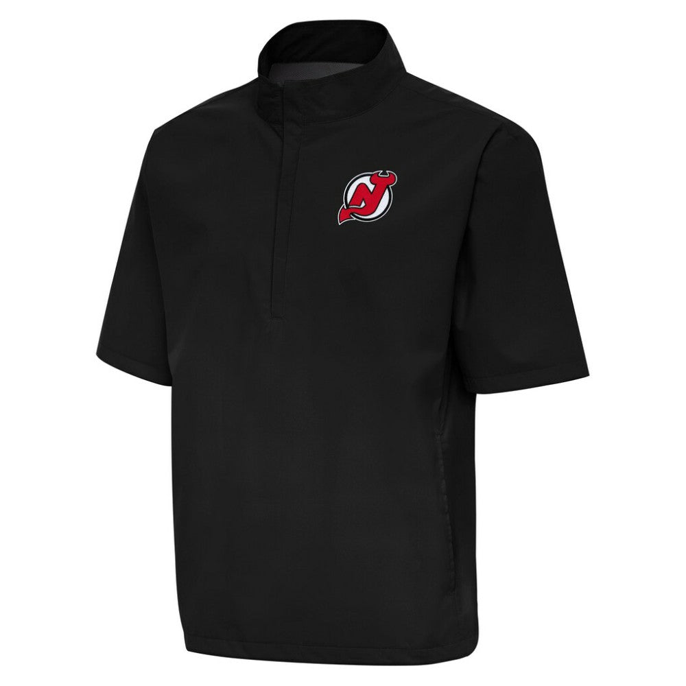 New Jersey Devils Antigua Brisk Quarter-Zip Windbreaker Outlet