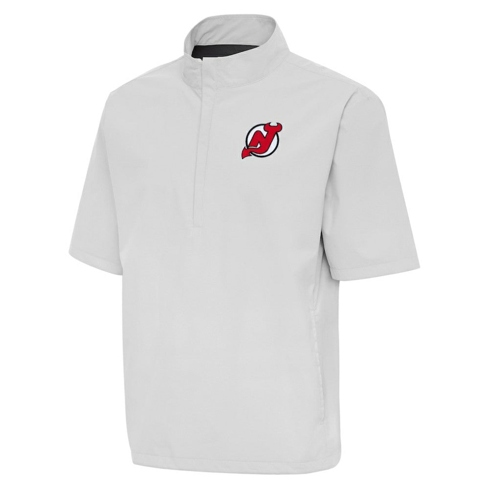 New Jersey Devils Antigua Brisk Quarter-Zip Windbreaker Sale