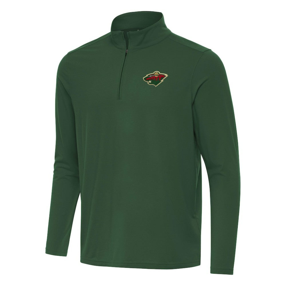 Minnesota Wild Antigua Intent Quarter-Zip Top Discount