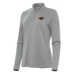 Minnesota Wild Antigua Women's Reprocess Quarter-Zip Top Outlet