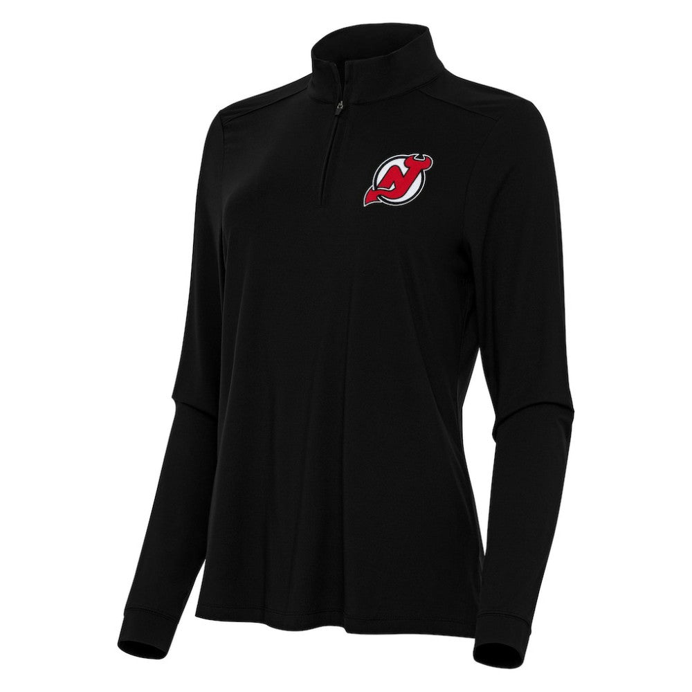 New Jersey Devils Antigua Women's Intent Quarter-Zip Top Discount