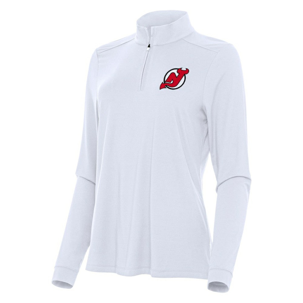 New Jersey Devils Antigua Women's Intent Quarter-Zip Top Sale