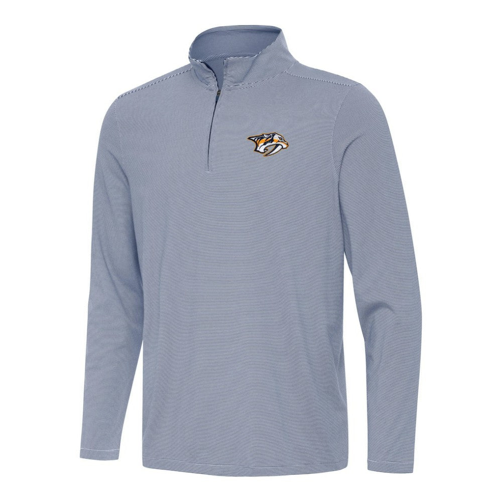 Nashville Predators Antigua Twine Quarter-Zip Top Sale