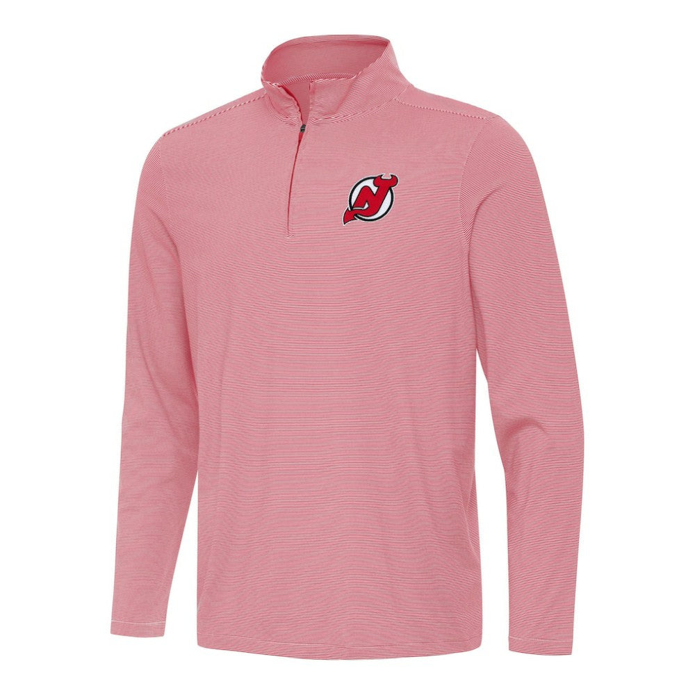 New Jersey Devils Antigua Twine Quarter-Zip Top Online