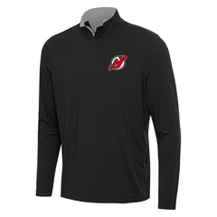 New Jersey Devils Antigua Content Quarter-Zip Pullover Top Outlet