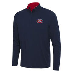 Montreal Canadiens Antigua Content Quarter-Zip Pullover Top Discount