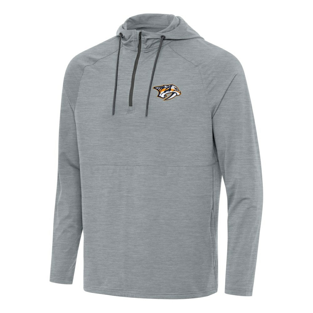 Nashville Predators Antigua Spikes Quarter-Zip Hoodie On Sale