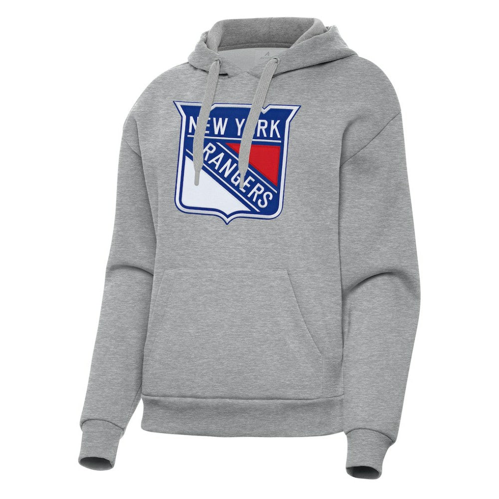 New York Rangers Antigua Women's Victory Pullover Hoodie Discount