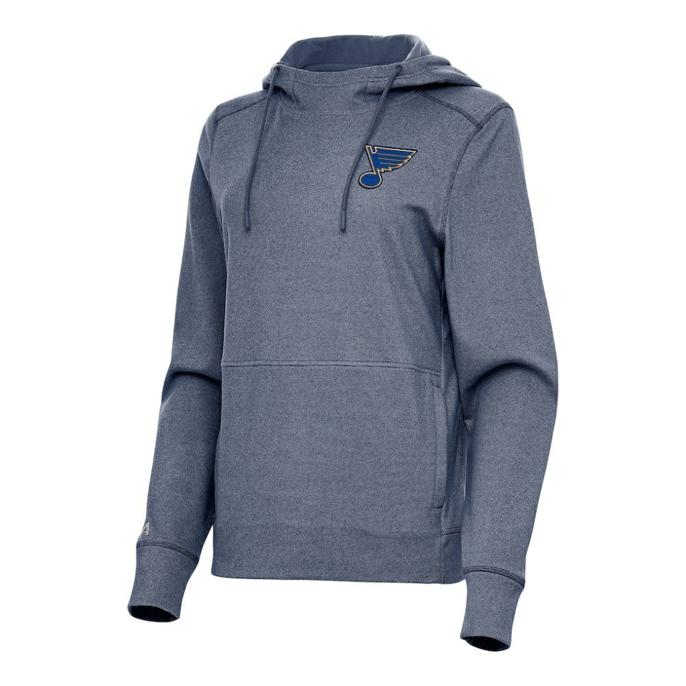 St. Louis Blues Antigua Women's Justice Pullover Hoodie Discount