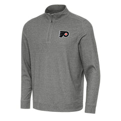 Philadelphia Flyers Antigua Subtle Quarter-Zip Sweatshirt Outlet