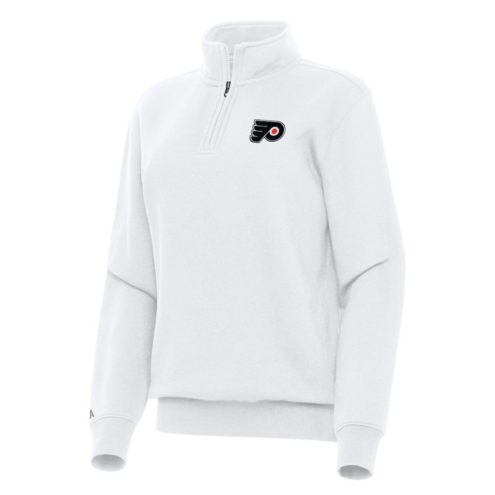 Philadelphia Flyers Antigua Women's Victory Quarter-Zip Sweatshirt Online