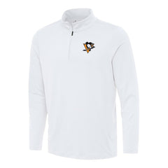 Pittsburgh Penguins Antigua Reprocess Quarter-Zip Top Sale