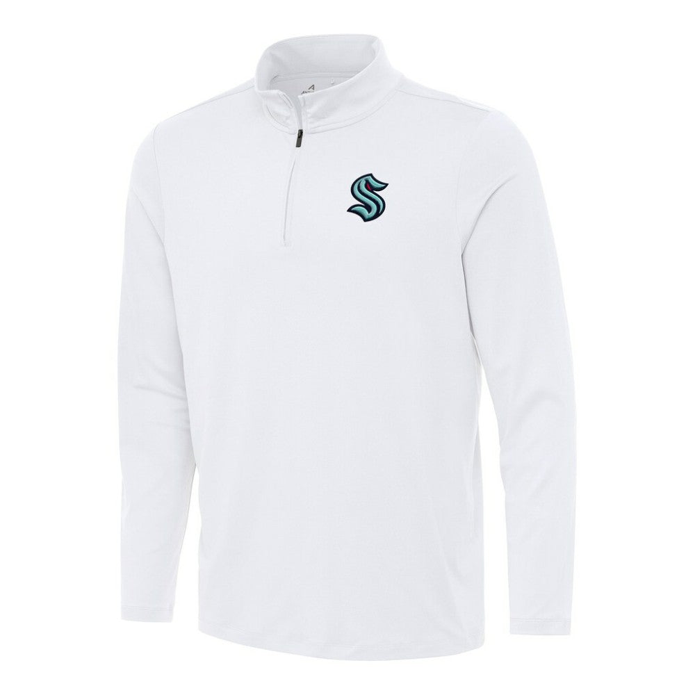 Seattle Kraken Antigua Reprocess Quarter-Zip Top Online