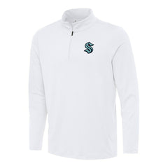 Seattle Kraken Antigua Reprocess Quarter-Zip Top Online