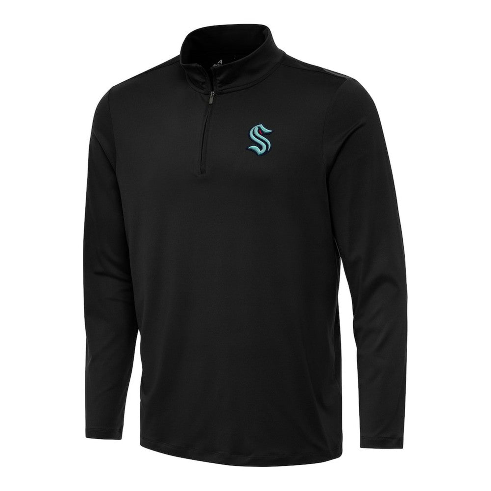 Seattle Kraken Antigua Reprocess Quarter-Zip Top For Sale