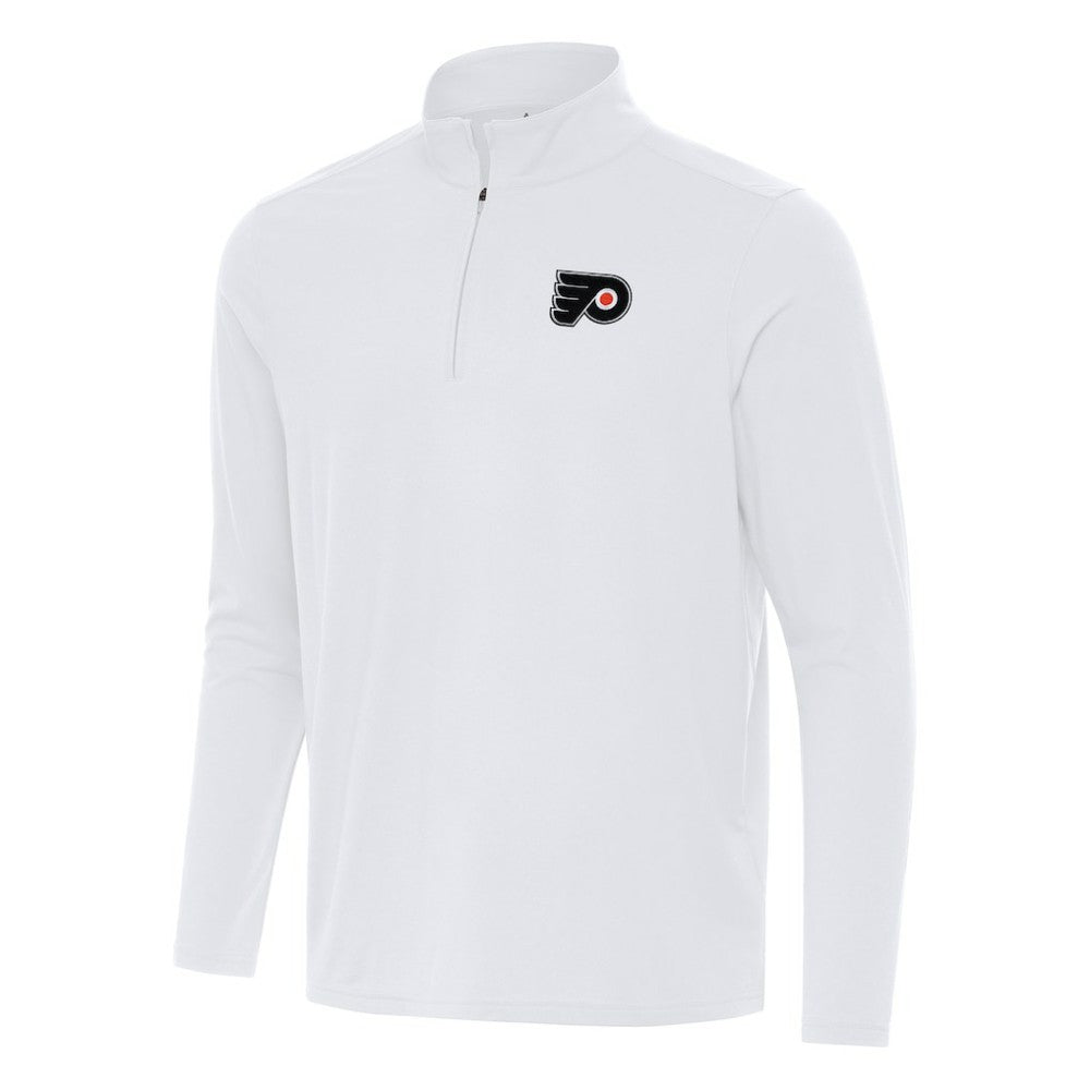 Philadelphia Flyers Antigua Intent Quarter-Zip Top For Sale