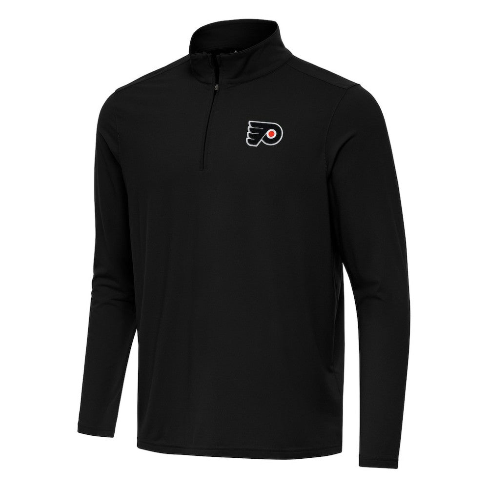 Philadelphia Flyers Antigua Intent Quarter-Zip Top On Sale