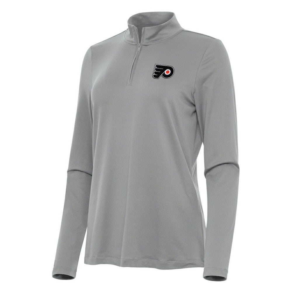 Philadelphia Flyers Antigua Women's Reprocess Quarter-Zip Top On Sale