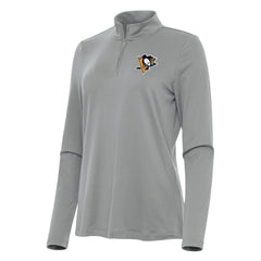 Pittsburgh Penguins Antigua Women's Reprocess Quarter-Zip Top Outlet