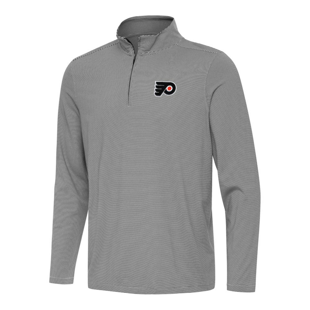 Philadelphia Flyers Antigua Twine Quarter-Zip Top Online