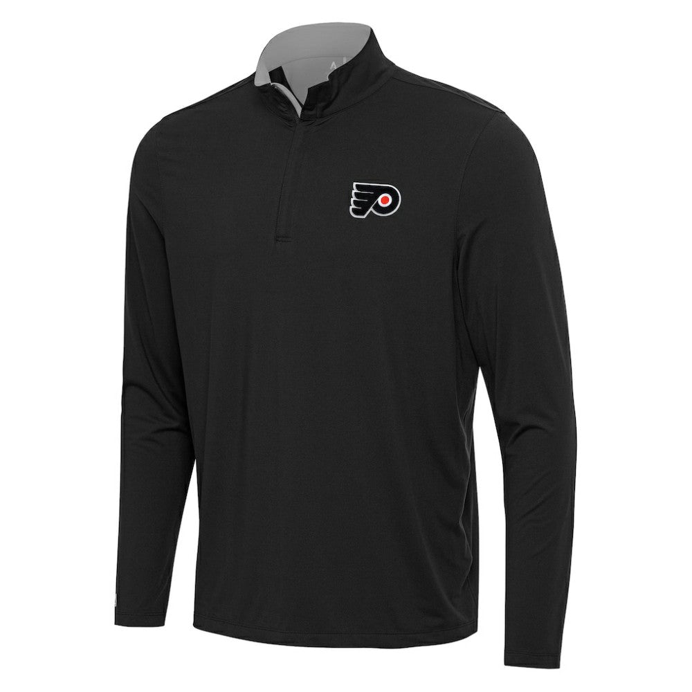 Philadelphia Flyers Antigua Content Quarter-Zip Pullover Top Sale