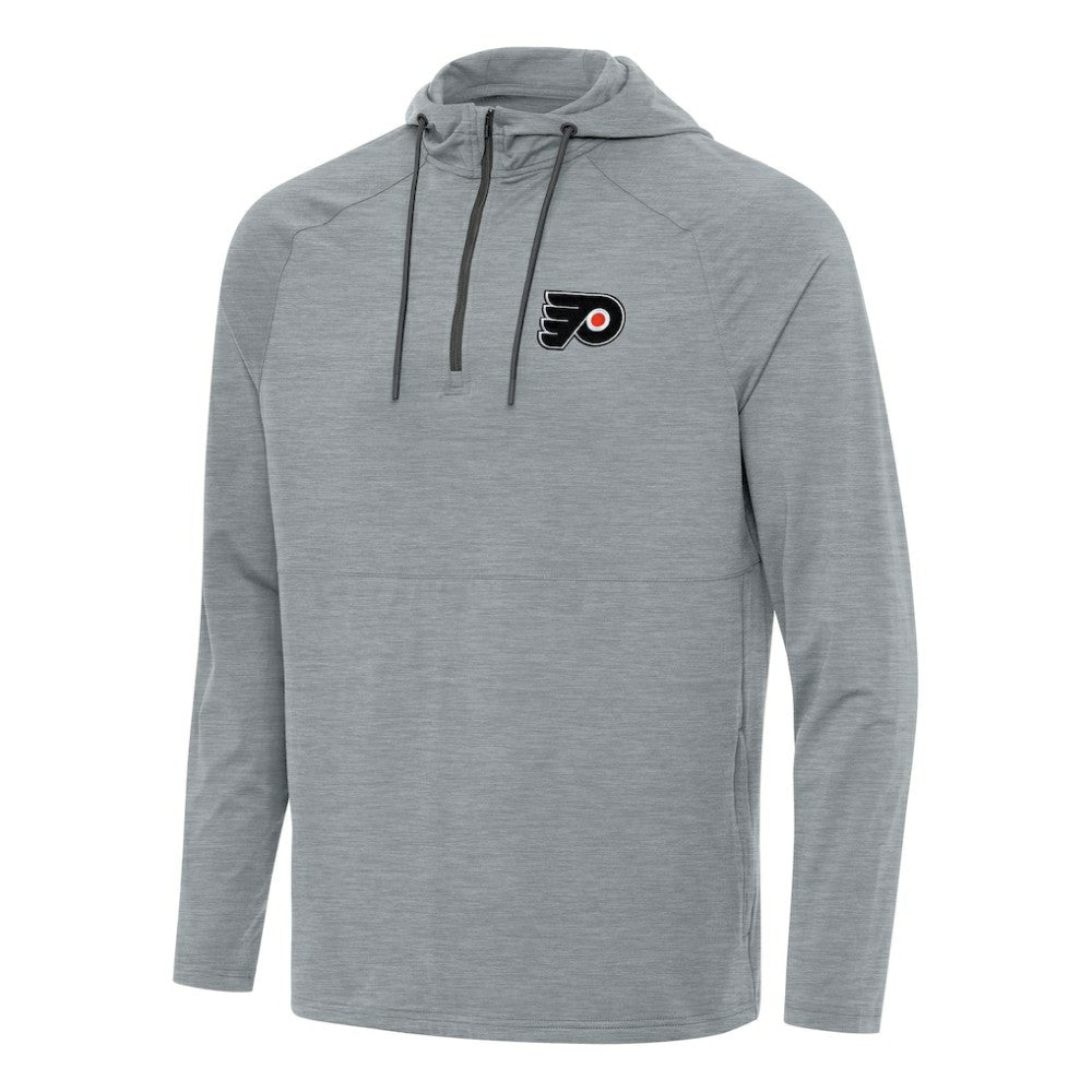 Philadelphia Flyers Antigua Spikes Quarter-Zip Hoodie Outlet