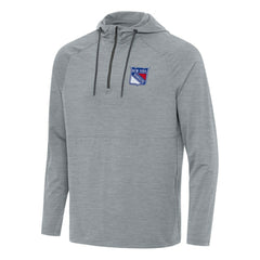 New York Rangers Antigua Spikes Quarter-Zip Hoodie Discount