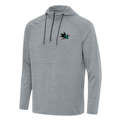 San Jose Sharks Antigua Spikes Quarter-Zip Hoodie Outlet