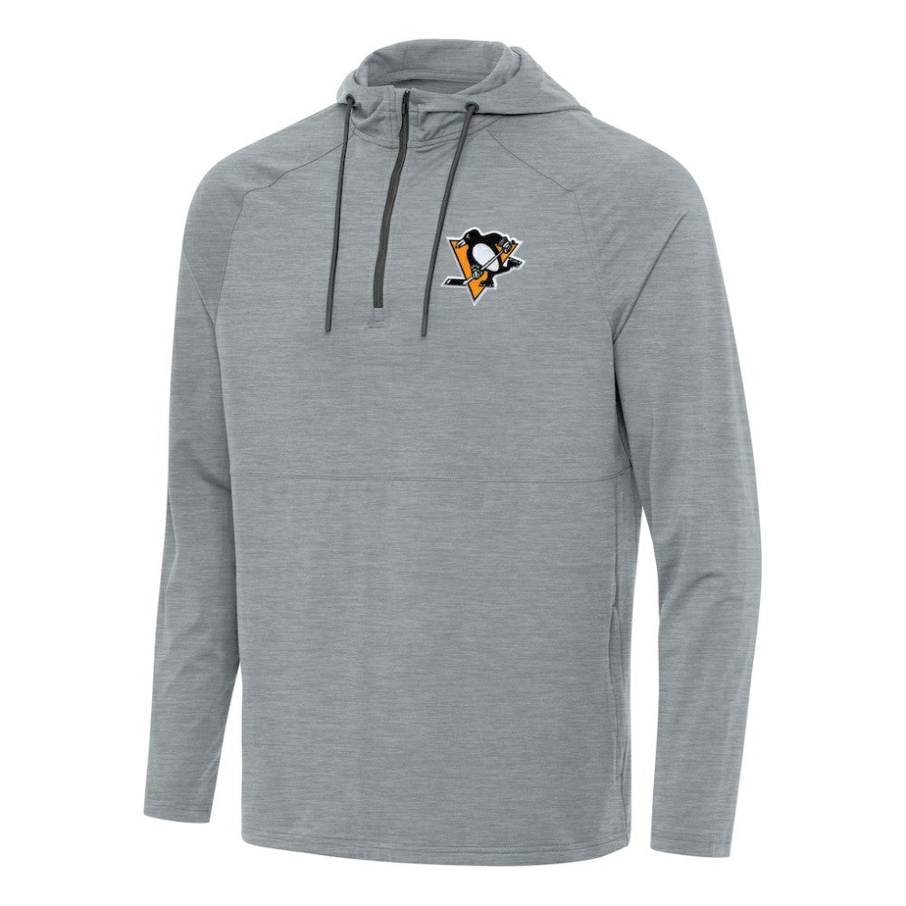 Pittsburgh Penguins Antigua Spikes Quarter-Zip Hoodie Discount