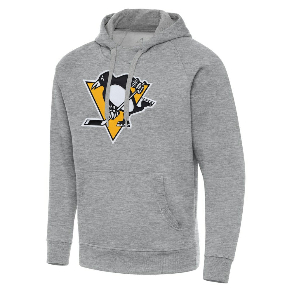 Pittsburgh Penguins Antigua Big & Tall Victory Pullover Hoodie On Sale