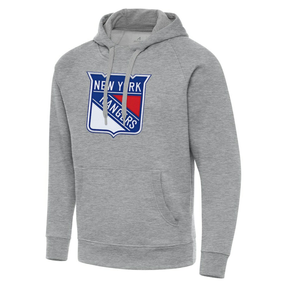 New York Rangers Antigua Big & Tall Victory Pullover Hoodie For Sale